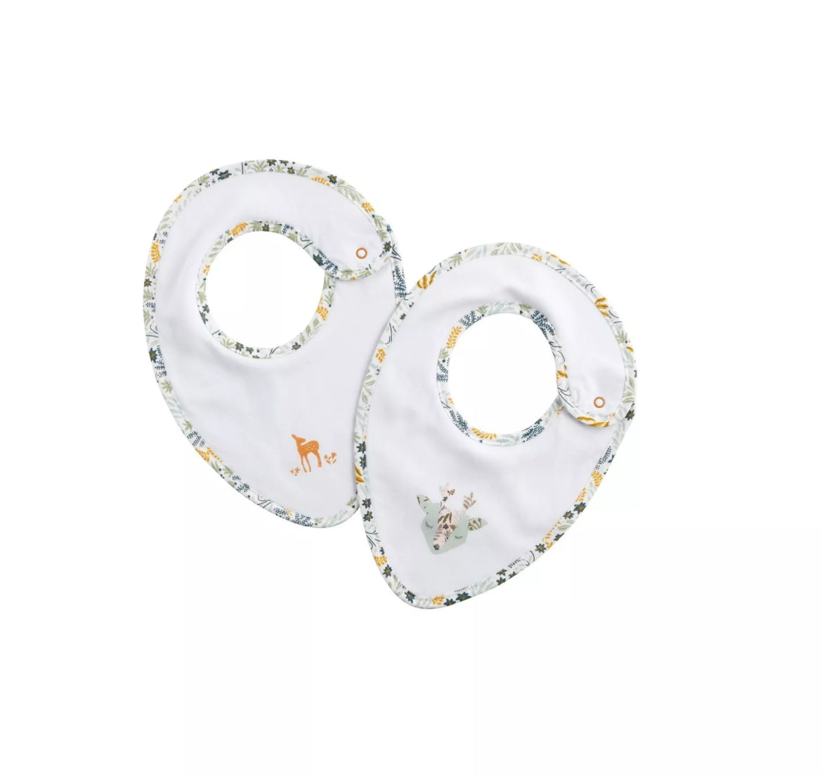 Lot 2 bavoirs - PROMENONS NOUS BB Cigogne