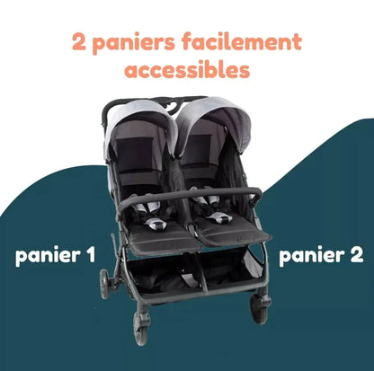 Poussette Double Looping