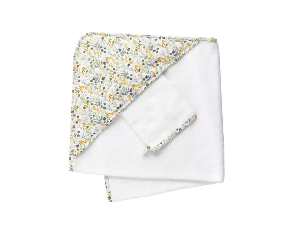 Cape de bain + Gant - PROMENONS NOUS Sauthon