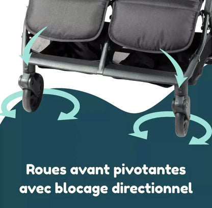 Poussette Double Looping