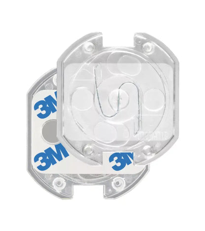 Protège prise à coller, REER (x20 pièces) - TRANSPARANT BB Cigogne