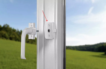 Serrure de porte fenêtre et balcon WinLock ( 3 pièces) - BLANC BB Cigogne