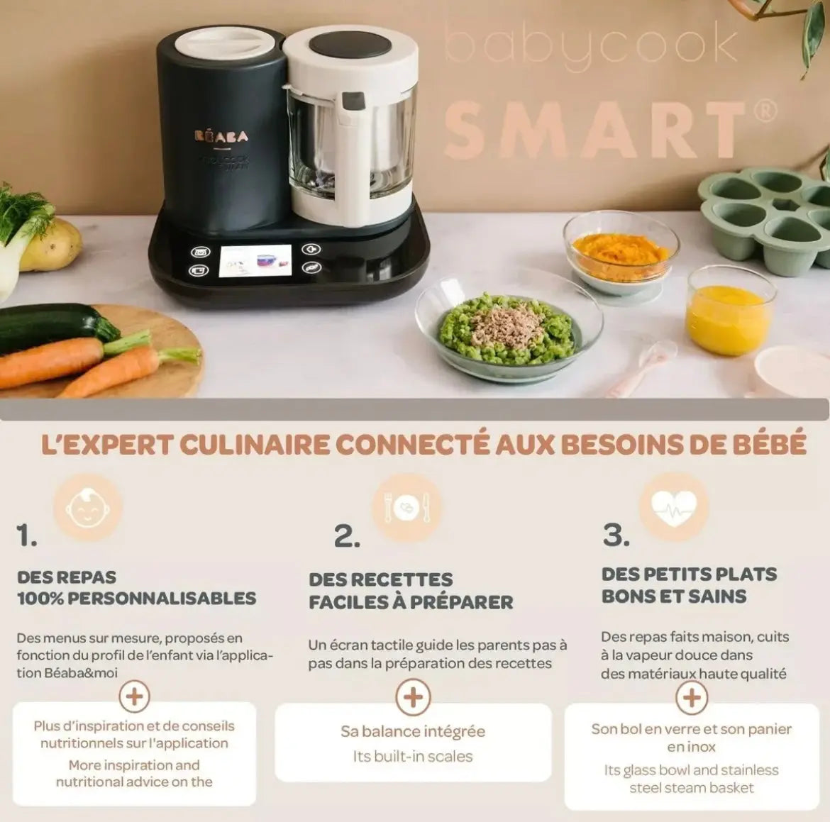Babycook Connecté - BEABA Beaba