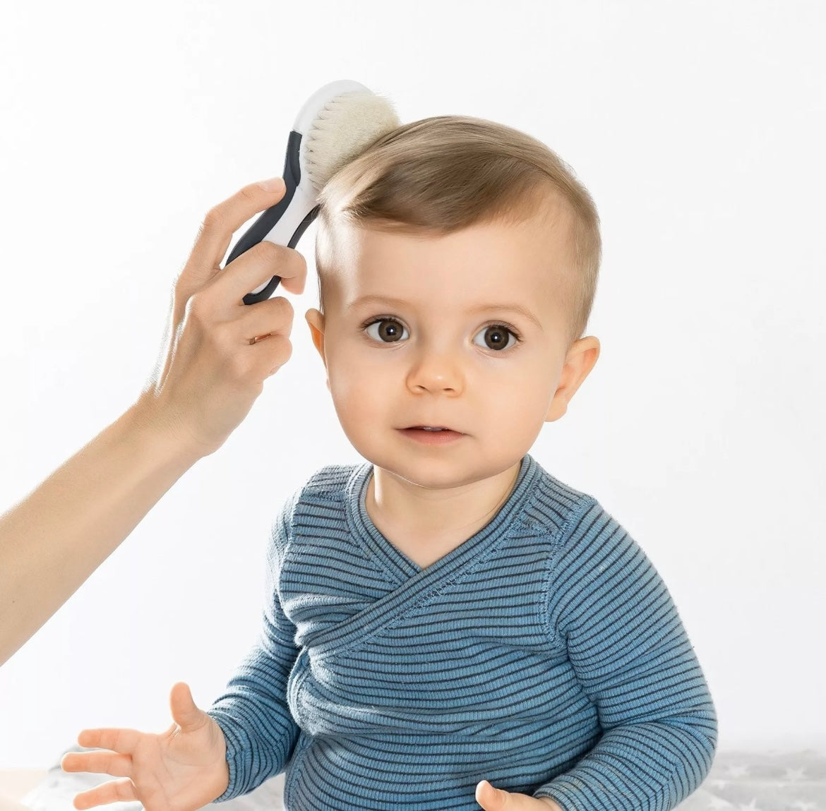 Ensemble de brosse bébé REER BB Cigogne