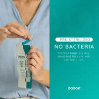 Sachets de conservation du lait maternel BABOO (25 pièces)