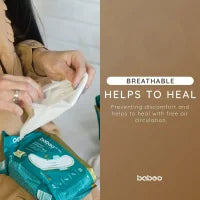 Serviettes hygiéniques de maternité jetables BABOO (Taille M, x10 pièces)