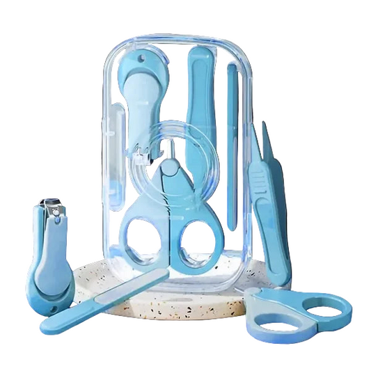 Kit de manucure l Petit Bout'chou - BLEU BB Cigogne