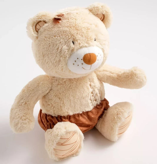 Peluche ours beige avec détails brodés - ORSINO BB Cigogne
