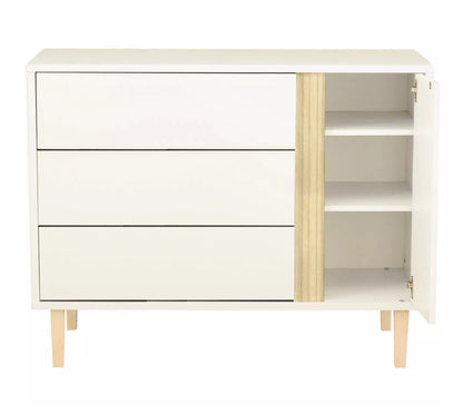 COMMODE 3 TIROIRS 1 PORTE PALOMA BB Cigogne