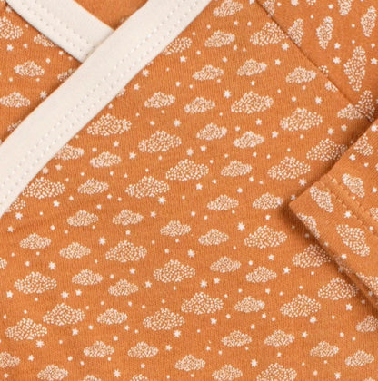 Lot de 3 bodies croisés à manches longues - ORSINO BB Cigogne