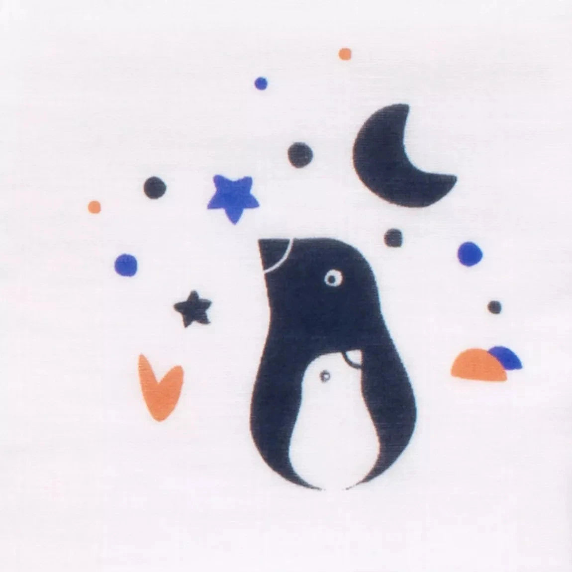 Langes 70x70cm en coton bio boite de 3 - BABY SAILOR BB Cigogne