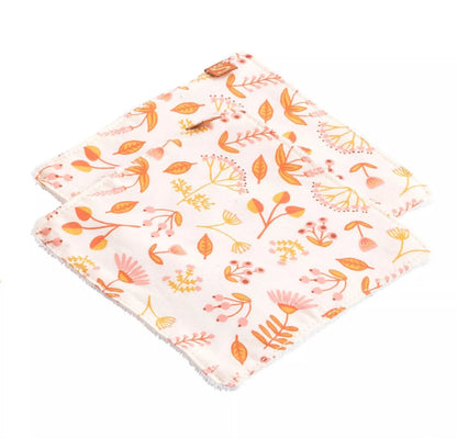 Trousse de toilette + Carrés éponges - ESMEE BB Cigogne