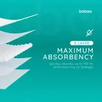 Coussinets d'allaitement jetables BABOO®, 40 pièces BB Cigogne