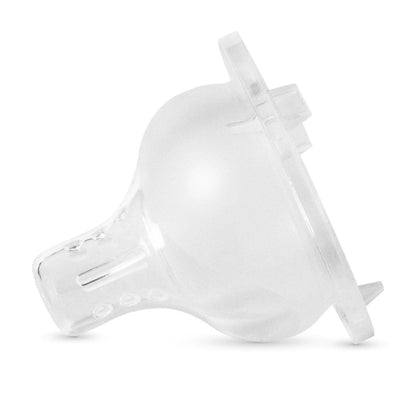 2 Tétine en silicone anti-colique, débit moyen (3 mois et plus) - BABOO BB Cigogne