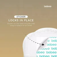 Coussinets d'allaitement jetables de qualité supérieure BABOO® (60 pièces)