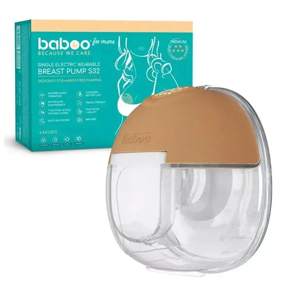 Tire-lait électrique double portable mains libres BABOO x1 -CACAO BB Cigogne