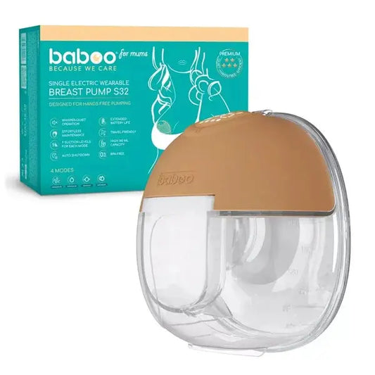 Tire-lait électrique double portable mains libres BABOO x1 -CACAO BB Cigogne