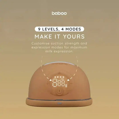 Tire-lait électrique double portable mains libres BABOO x1 -CACAO BB Cigogne