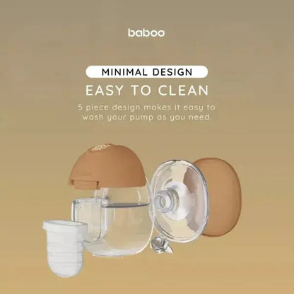 Tire-lait électrique double portable mains libres BABOO x1 -CACAO BB Cigogne