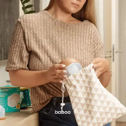 Tire-lait électrique double portable mains libres BABOO x1 -CACAO BB Cigogne