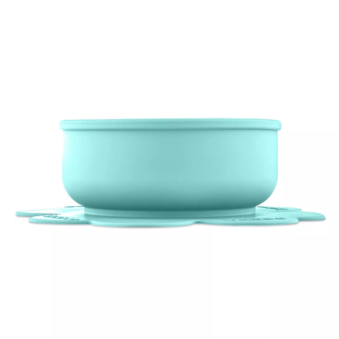 Bol en silicone BABOO® avec base à ventouse -  MENTHE
