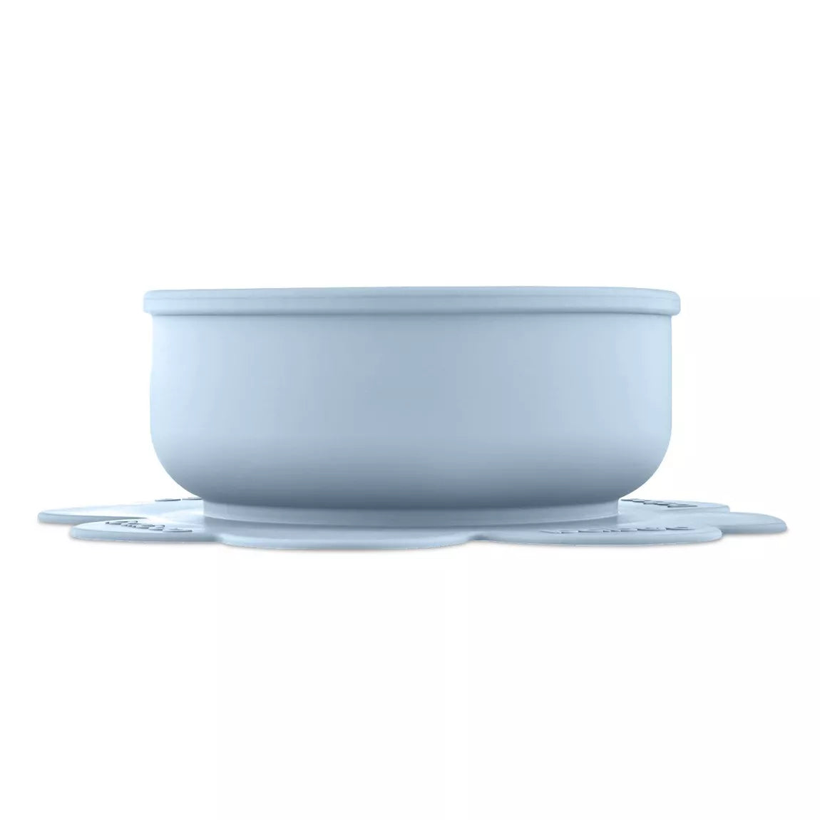 Bol en silicone BABOO® avec base à ventouse -  BLEU