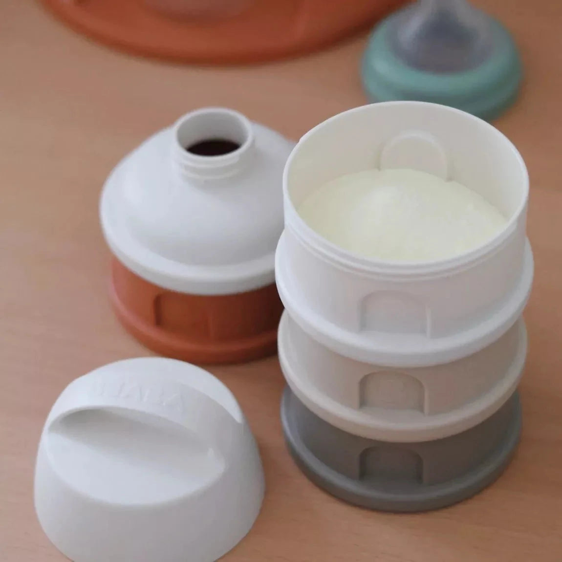 Boîte doseuse BEABA - TERRACOTTA BB Cigogne