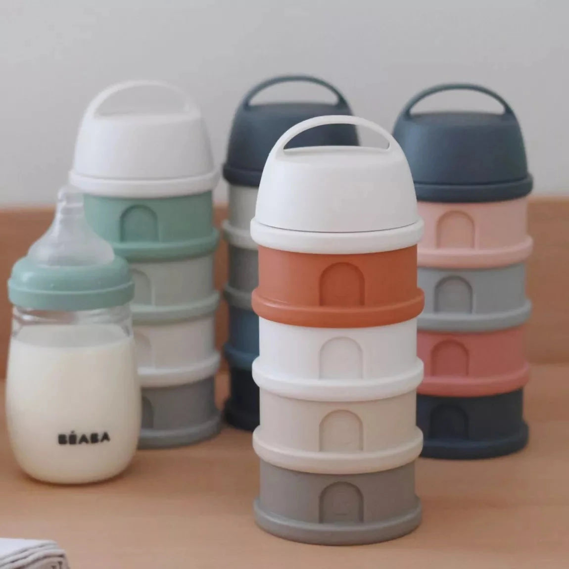 Boîte doseuse BEABA - TERRACOTTA BB Cigogne