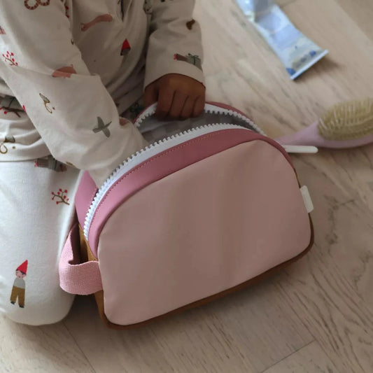 BEABA , Trousse de toilette Faro- DUSTY ROSE BB Cigogne