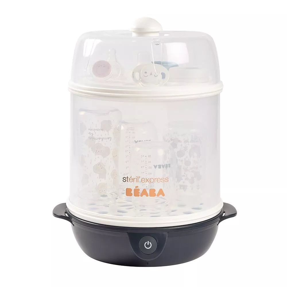 BEABA , Stéril'express évolutif 2 en 1 night blue : Stérilisateur électrique vapeur