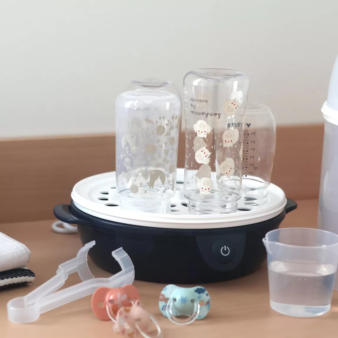 BEABA , Stéril'express évolutif 2 en 1 night blue : Stérilisateur électrique vapeur Beaba