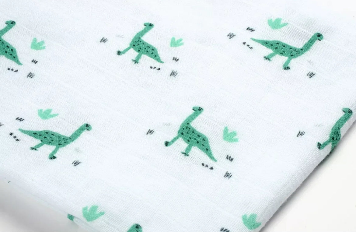 Boîte de 3 langes BEABA - JURASSIQUE BB Cigogne