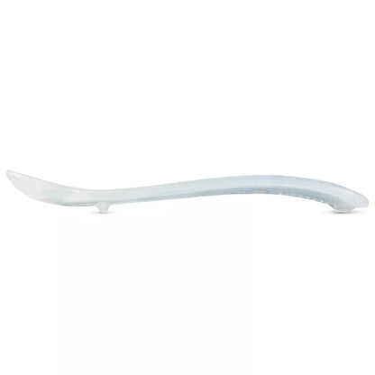 Cuillère en silicone souple BABOO®, 6 mois et plus - BLEU BB Cigogne