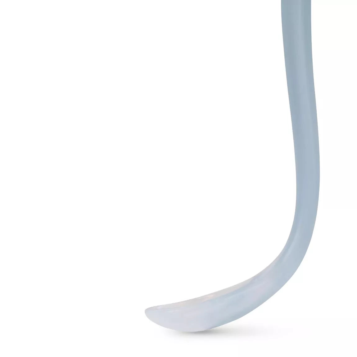 Cuillère en silicone souple BABOO®, 6 mois et plus - BLEU
