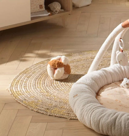 Balle sensorielle en peluche - ORSINO BB Cigogne