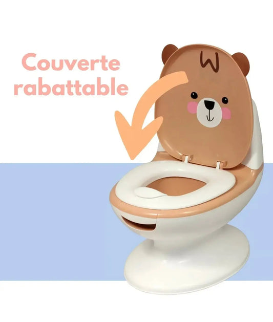 Mini toilette - Ours Looping