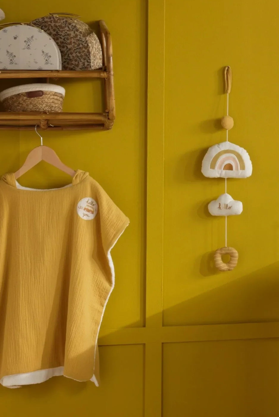 Poncho de bain - SUNLIGHT BB Cigogne