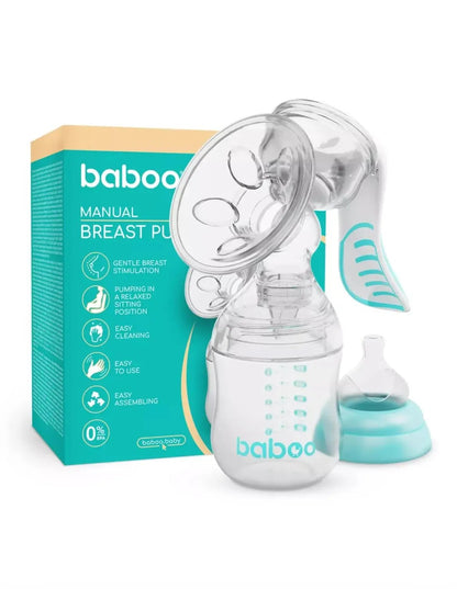 Tire-lait manuel BABOO avec 4 niveaux de puissance d'aspiration BB Cigogne