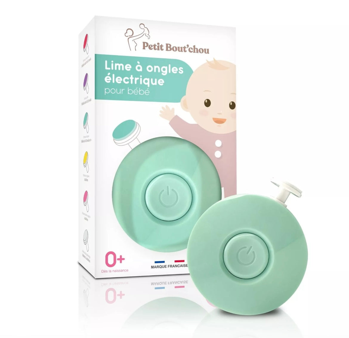 Lime à ongle électrique PETIT NEZ - BLEU