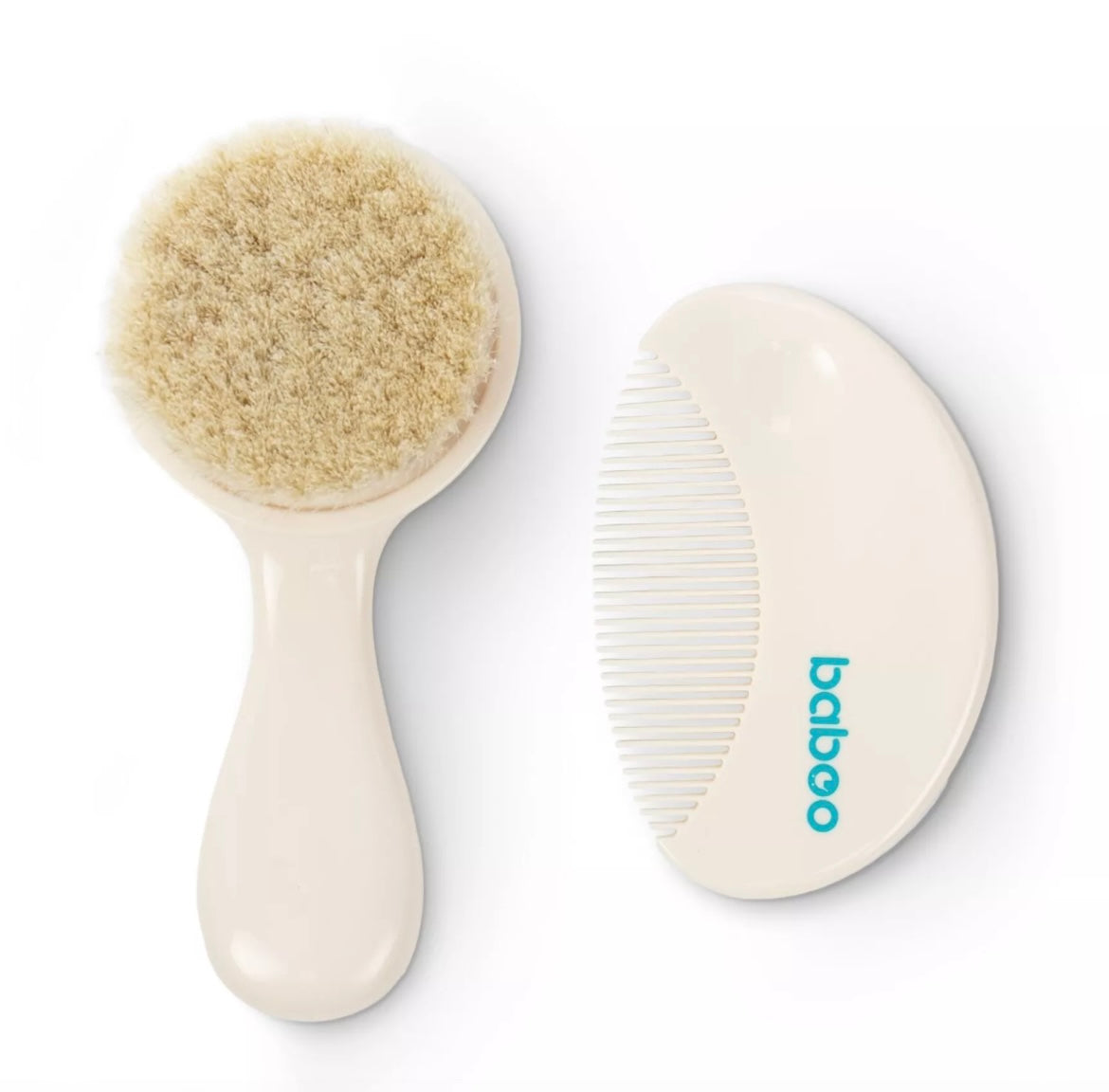 Kit brosse BABOO - BEIGE BB Cigogne