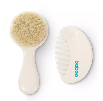 Kit brosse BABOO - BEIGE BB Cigogne