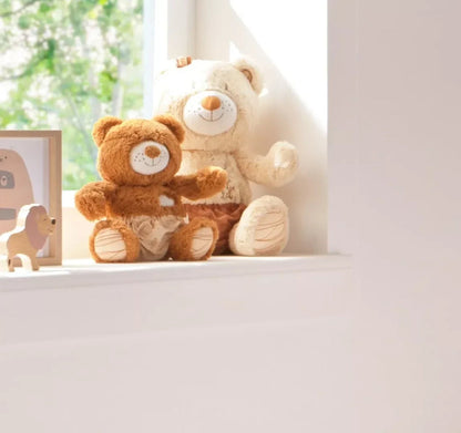 Peluche ours beige avec détails brodés - ORSINO BB Cigogne