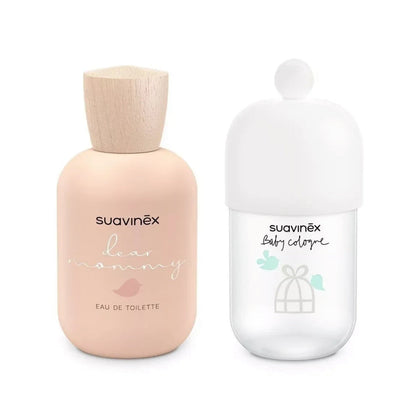 SUAVINEX, PACK DEAR MOMMY + BABY COLOGNE BB Cigogne