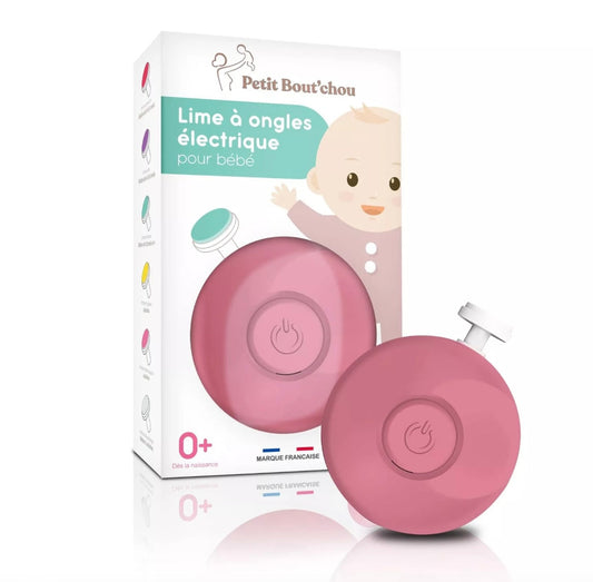 Lime à ongle électrique PETIT NEZ - ROSE BB Cigogne