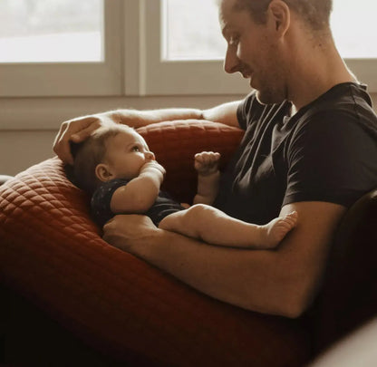 Coussin Allaitement BIG FLOPSY BEABA - BRIQUE Beaba