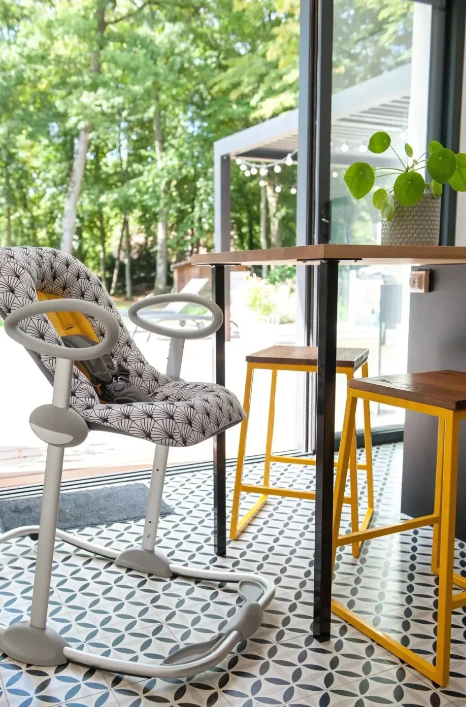 Transat Up&Down III - Jaune Palmier Beaba