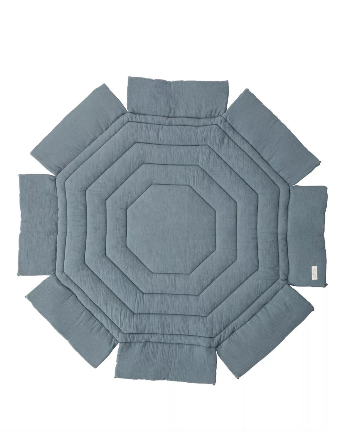 Parc Basile octogonal + tapis Gris ardoise COMBELLE