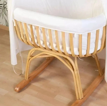Berceau Rotin (Modèle à Bascule) Childhome