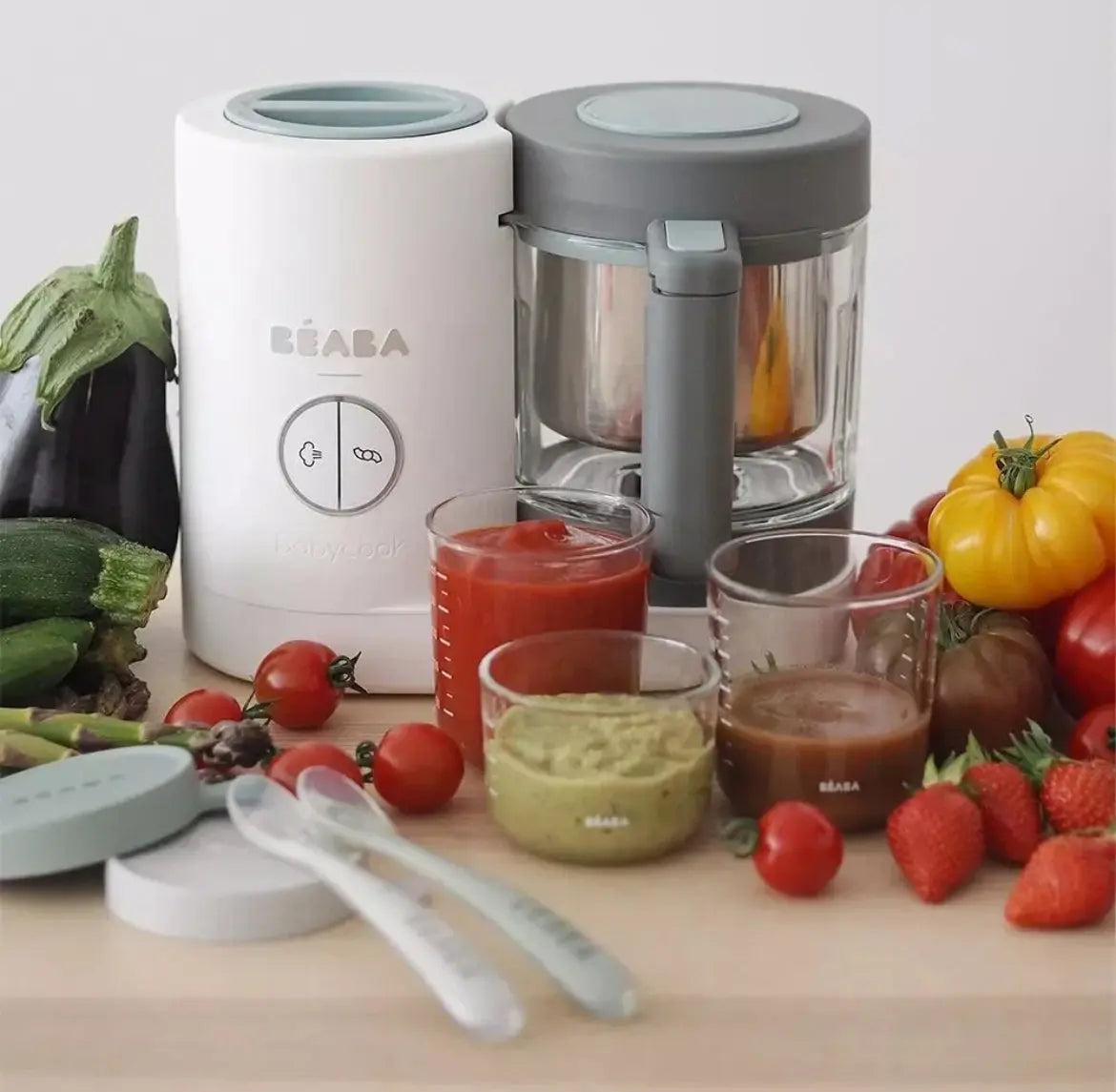 Babycook NEO - Blanc/ Gris Beaba