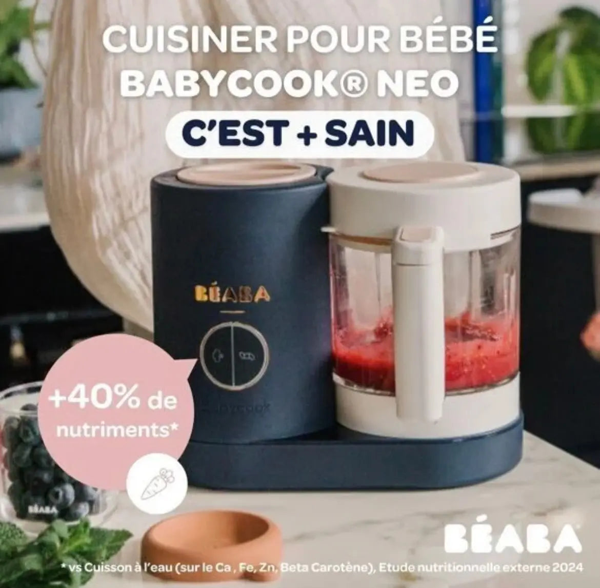 Babycook NEO- Bleu Nuit Beaba